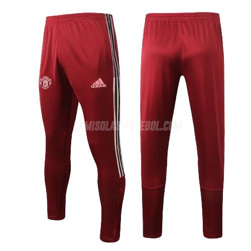 adidas calças manchester united vermelho 2021-22