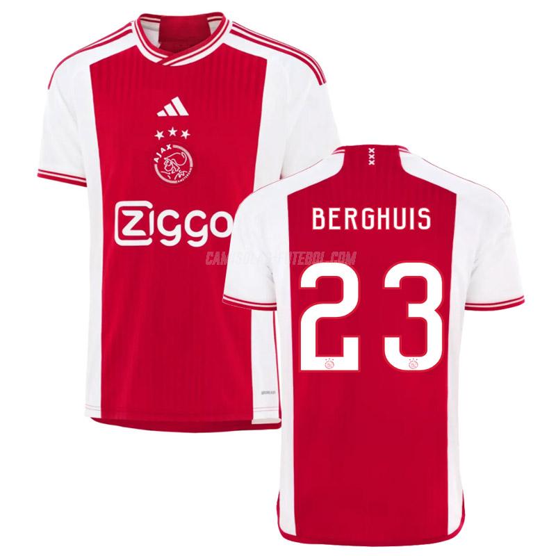 adidas camisola ajax berghuis equipamento principal 2023-24