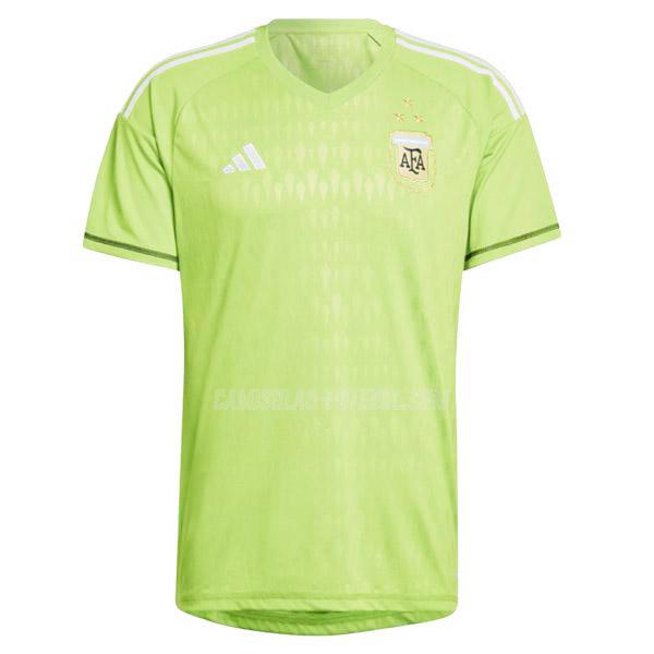 adidas camisola argentina 3star guarda-redes verde 2022