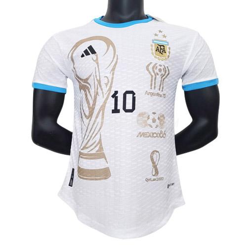 adidas camisola argentina campeão comemorativo edição player 2023
