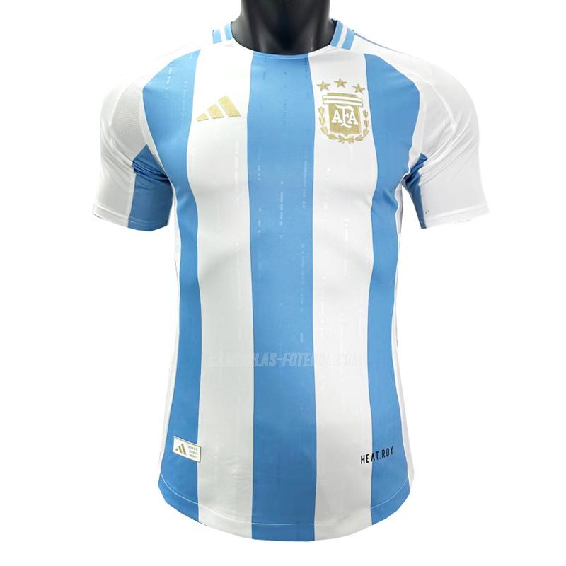 adidas camisola argentina edição player equipamento principal 2024