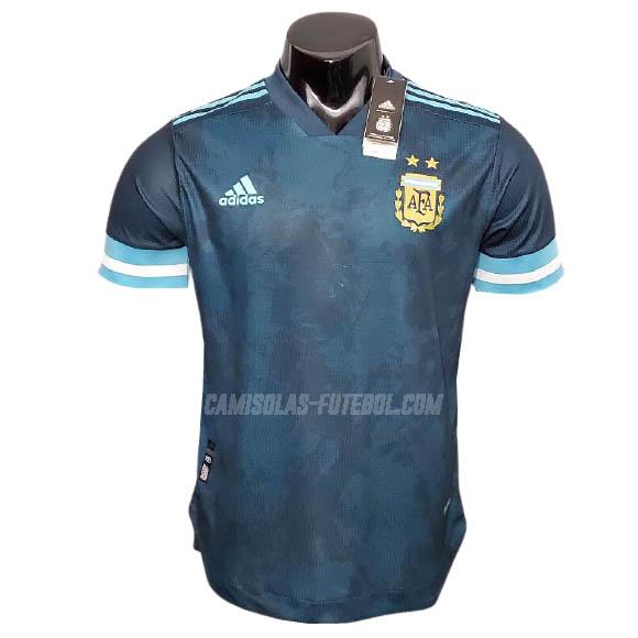 adidas camisola argentina edição player equipamento suplente 2020-21
