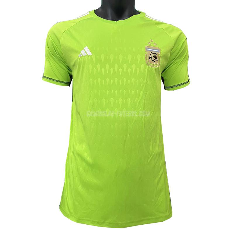 adidas camisola argentina guarda-redes edição player verde 2023