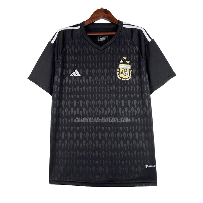 adidas camisola argentina guarda-redes preto 2023-24