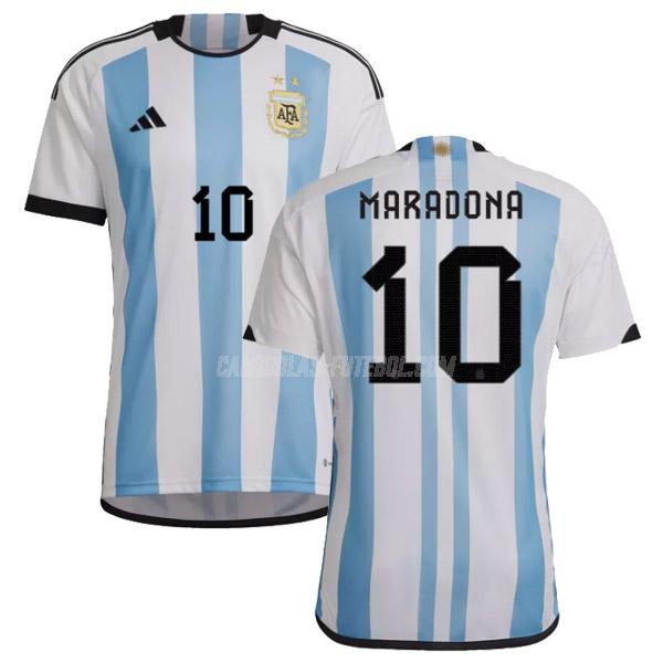 adidas camisola argentina maradona equipamento principal 2022