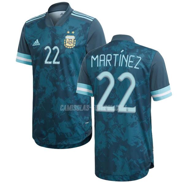 adidas camisola argentina martinez equipamento suplente 2020-2021