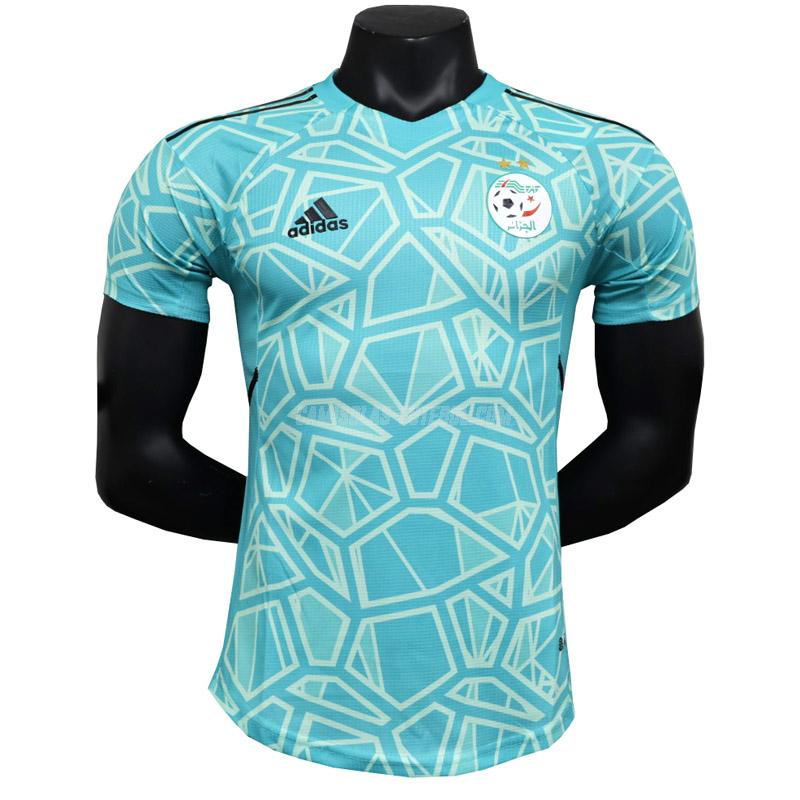 adidas camisola argélia edição player guarda-redes verde 2023