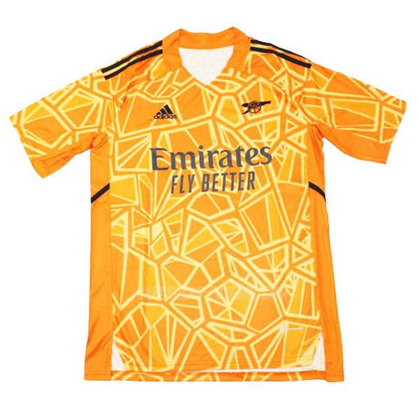 adidas camisola arsenal guarda-redes laranja 2022-23
