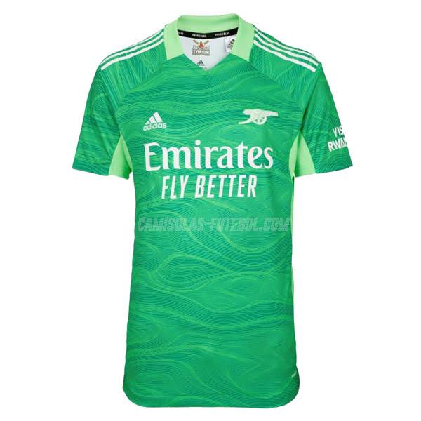 adidas camisola arsenal guarda-redes verde 2021-22