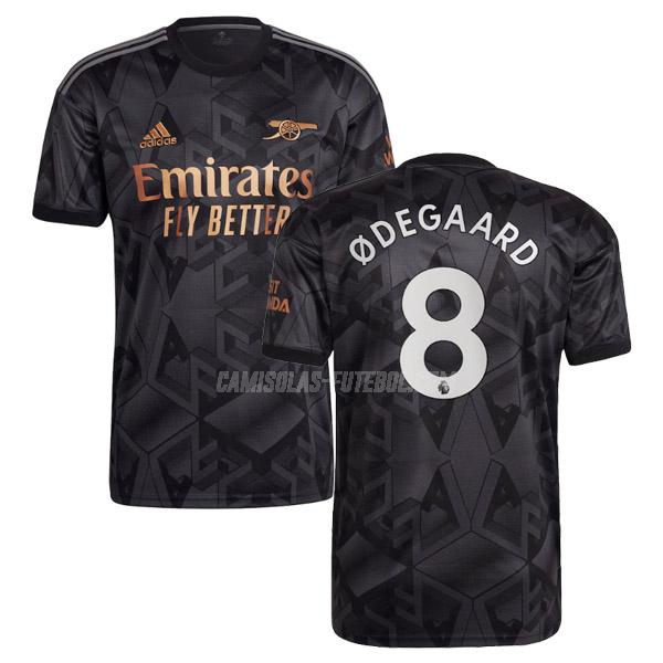 adidas camisola arsenal Ødegaard equipamento suplente 2022-23