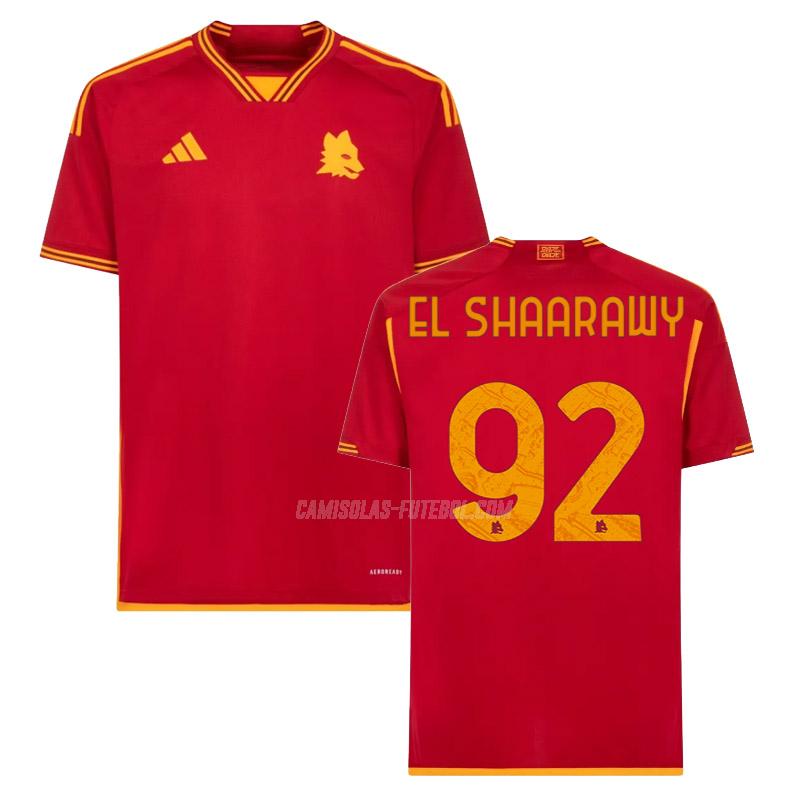 adidas camisola as roma el shaarawy equipamento principal 2023-24