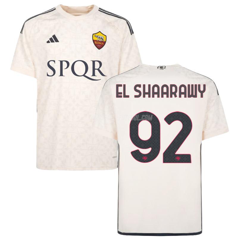 adidas camisola as roma el shaarawy equipamento suplente 2023-24