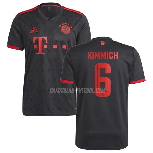 adidas camisola bayern de munich kimmich equipamento alternativo 2022-23