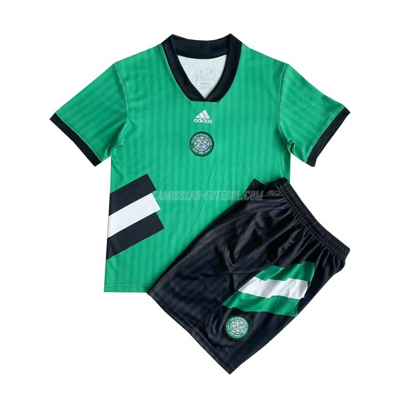 adidas camisola celtic de glasgow crianças icon verde 2023