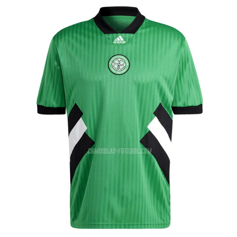 adidas camisola celtic de glasgow icon verde 2023