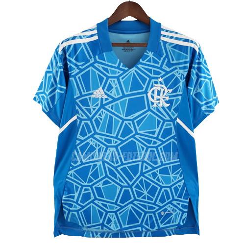 adidas camisola flamengo guarda-redes azul 2022-23
