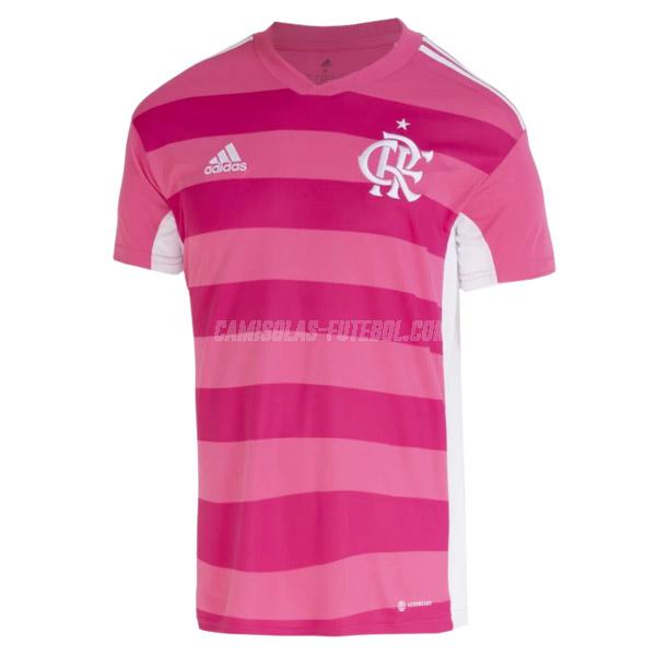 adidas camisola flamengo outubro rosa 2022-23