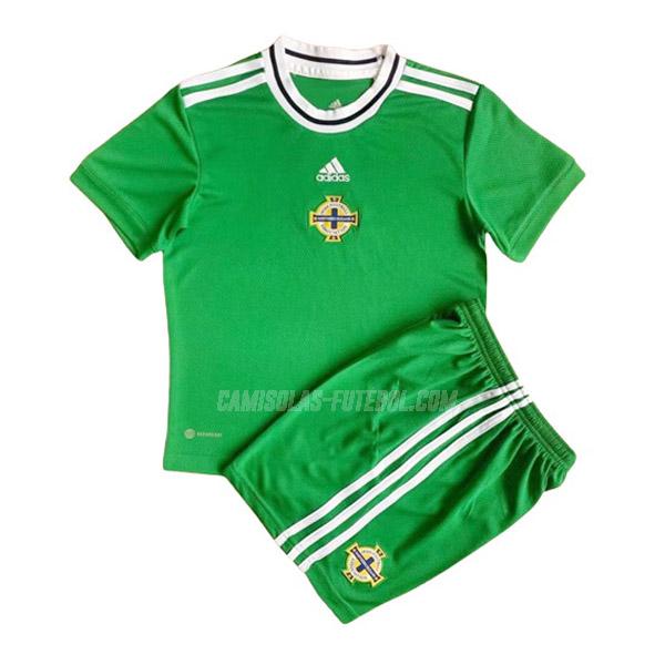 adidas camisola irlanda do norte crianças euro feminino 2022 equipamento principal 2022