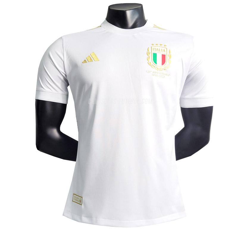 adidas camisola itália edição player 125º aniversário branco 2023