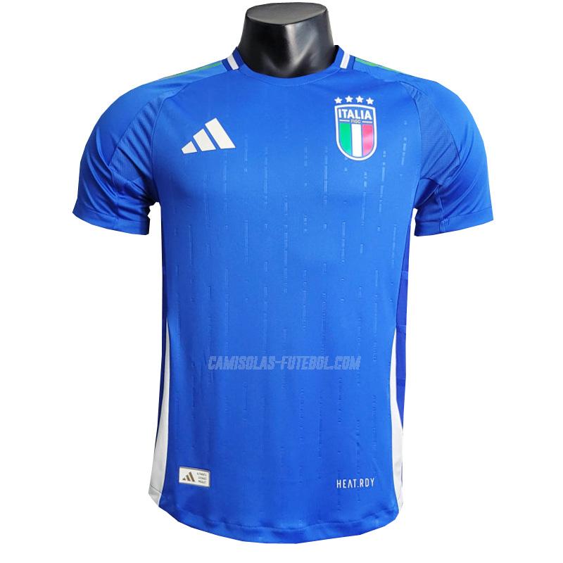 adidas camisola itália edição player equipamento principal euro 2024