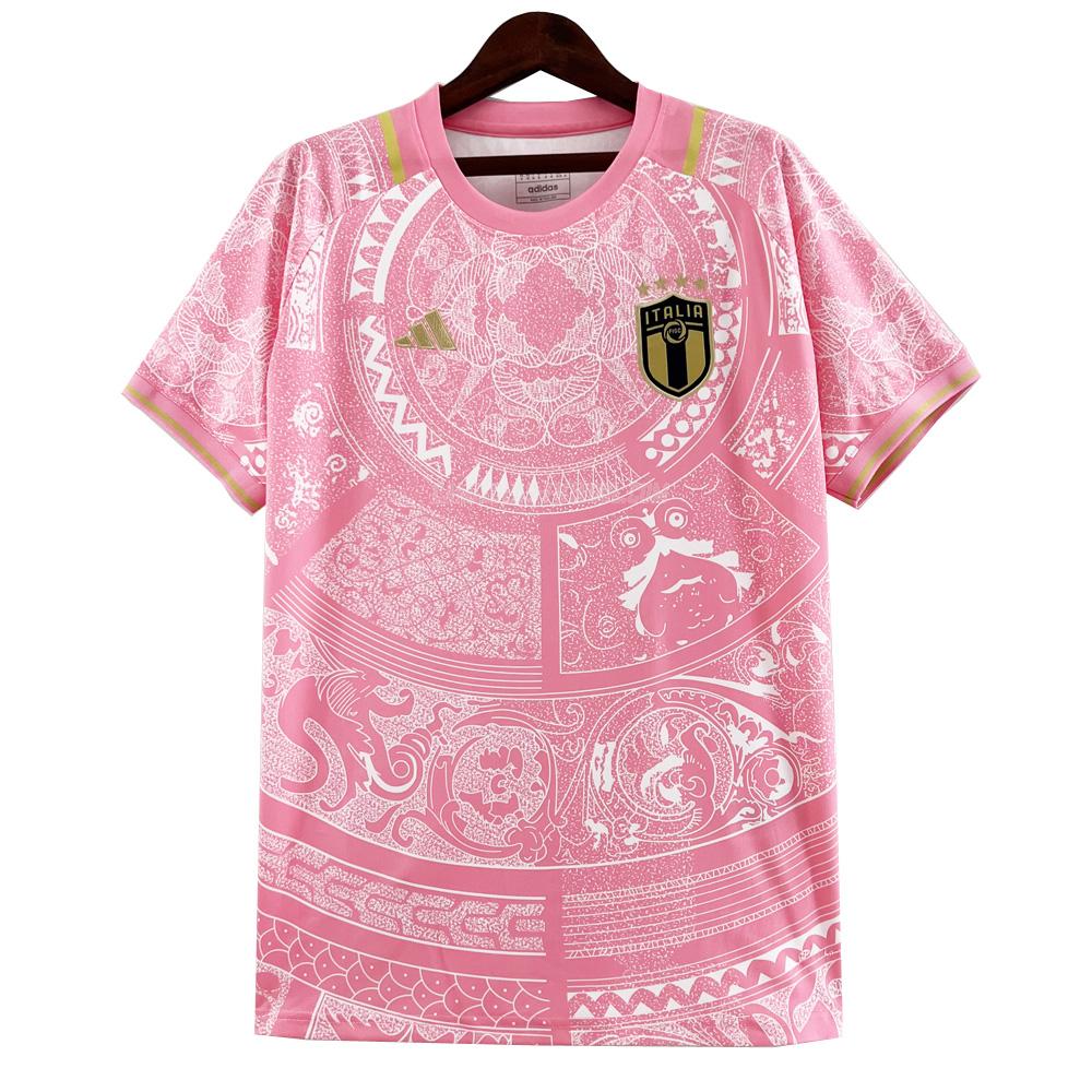 adidas camisola itália especial rosa 2023-24