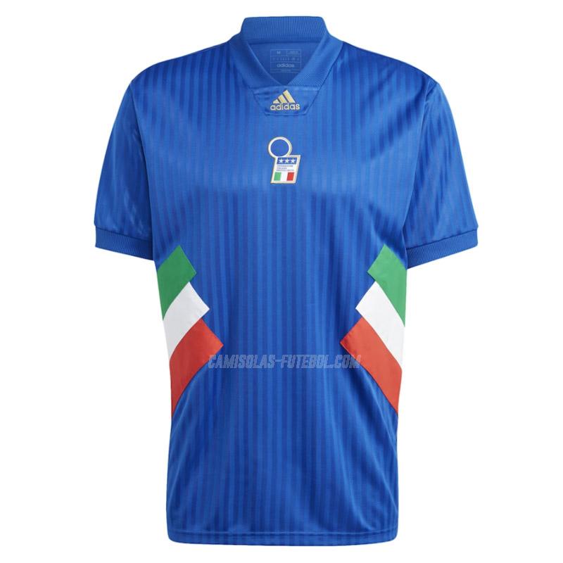 adidas camisola itália icon remake 2023