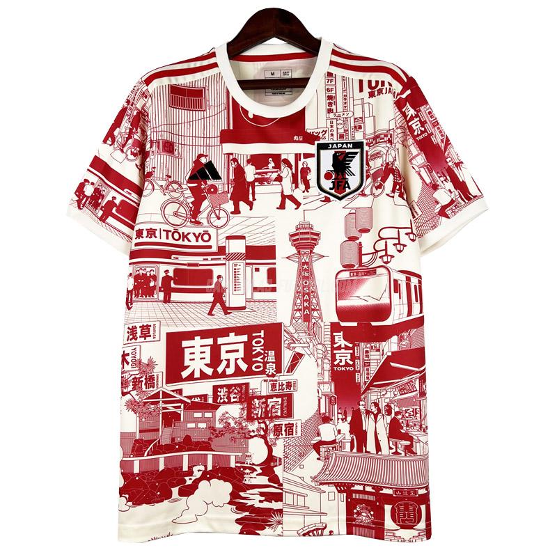 adidas camisola japão edição especial vermelho 2023-24