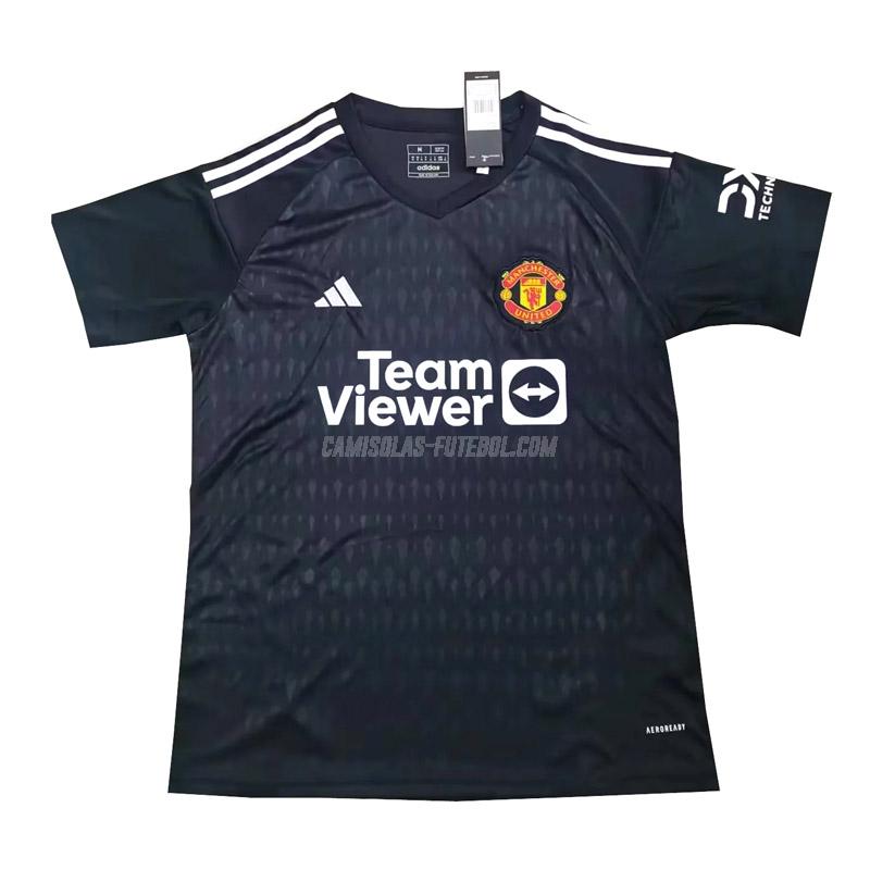 adidas camisola manchester united guarda-redes preto 2023-24