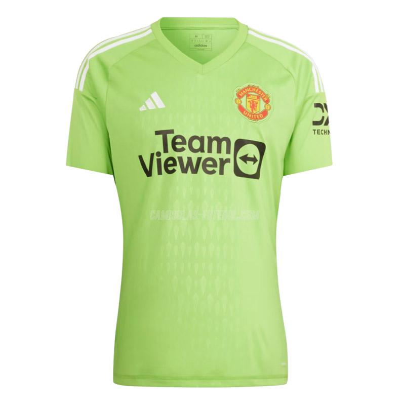 adidas camisola manchester united guarda-redes verde 2023-24