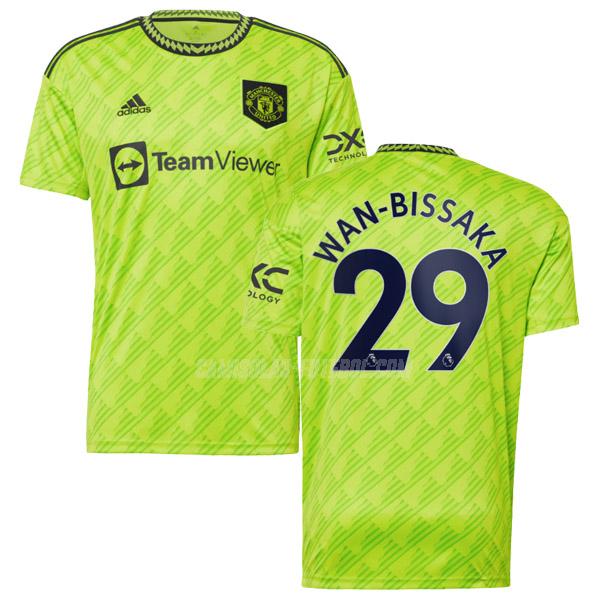 adidas camisola manchester united wan-bissaka equipamento alternativo 2022-23