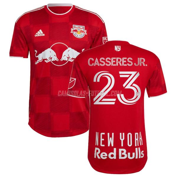 adidas camisola new york red bulls casseres jr equipamento suplente 2022-23