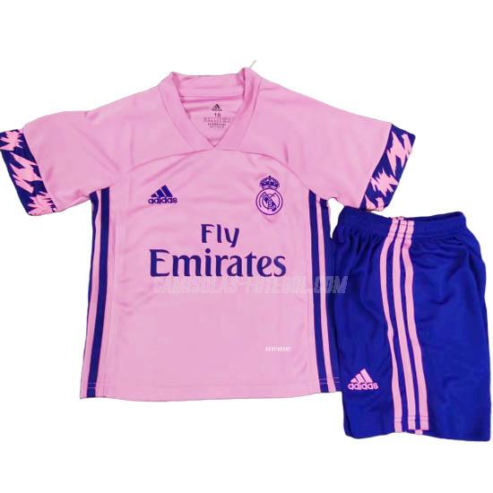 adidas camisola real madrid crianças rosa 2020-21