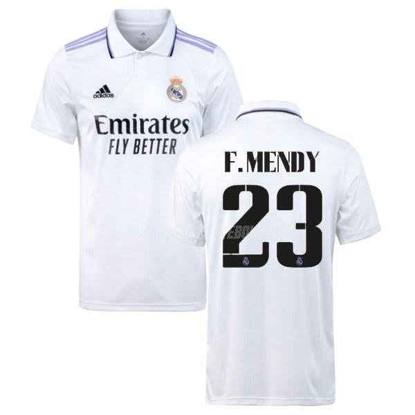 adidas camisola real madrid f.mendy equipamento principal 2022-23