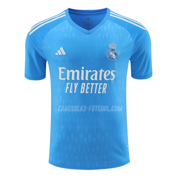 adidas camisola real madrid guarda-redes azul 2023-24