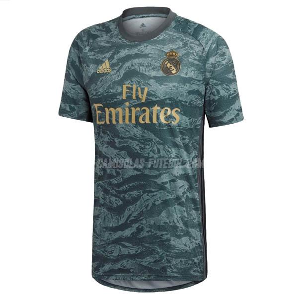adidas camisola real madrid guarda-redes equipamento suplente 2019-2020