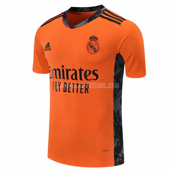 adidas camisola real madrid guarda-redes laranja 2020-21