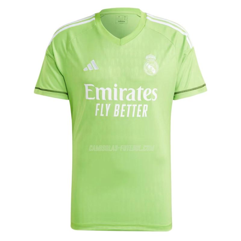 adidas camisola real madrid guarda-redes verde 2023-24