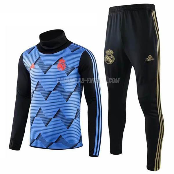 adidas camisola real madrid pre-match azul 2019-2020