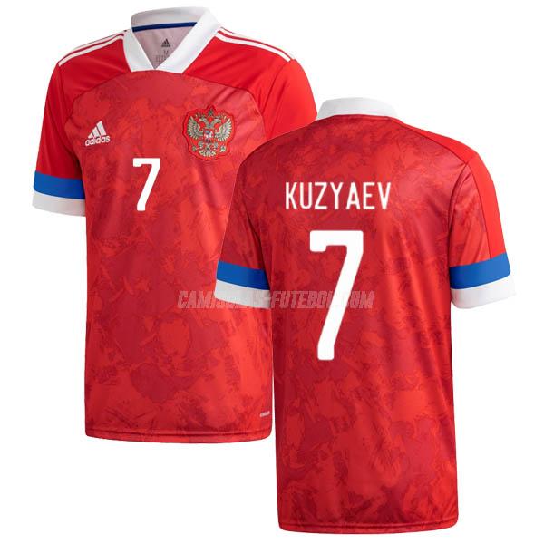 adidas camisola rússia kuzyaev equipamento principal 2020-2021