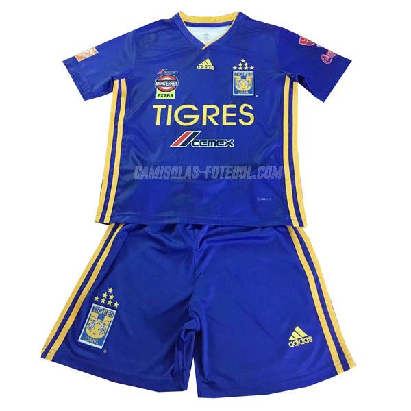 adidas camisola tigres uanl crianças equipamento suplente 2019-2020
