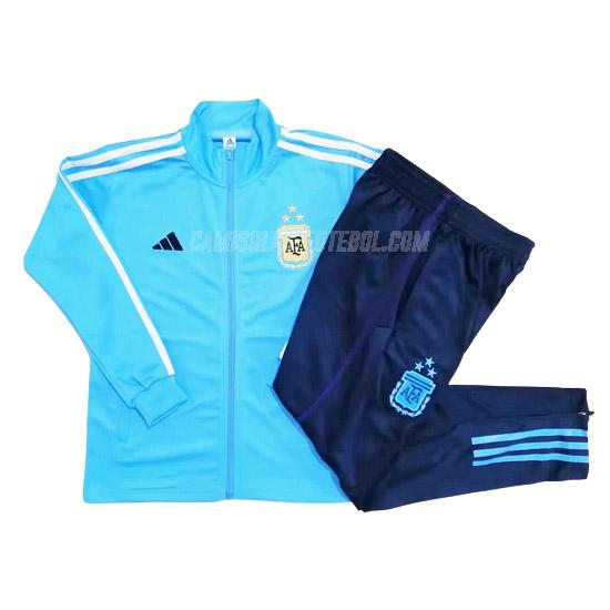 adidas casaco argentina crianças 23115a2 azul 2023
