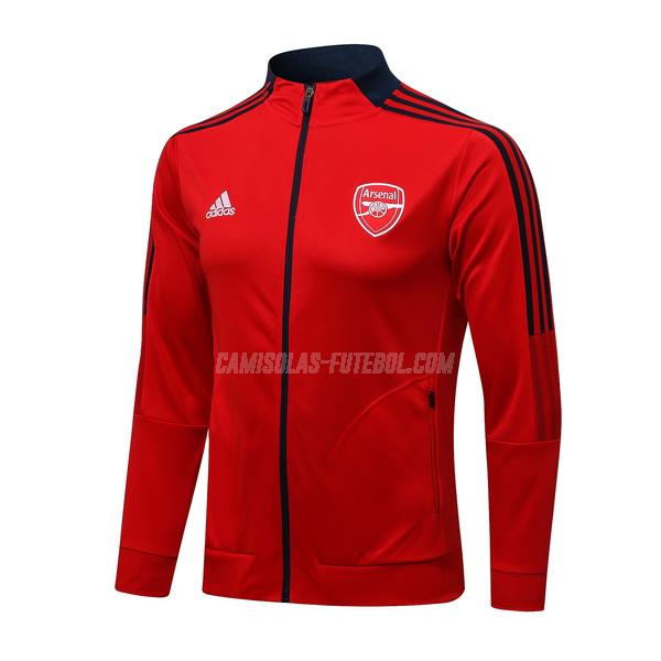 adidas casaco arsenal top vermelho 2021-22
