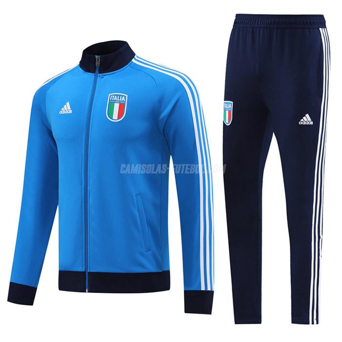 adidas casaco itália 2328a1 azul 2023