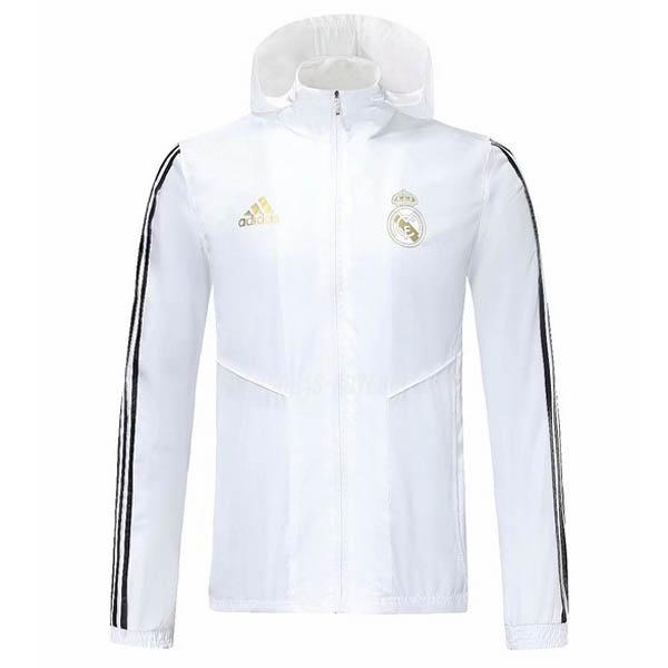 adidas casaco windrunner real madrid branco 2019-2020