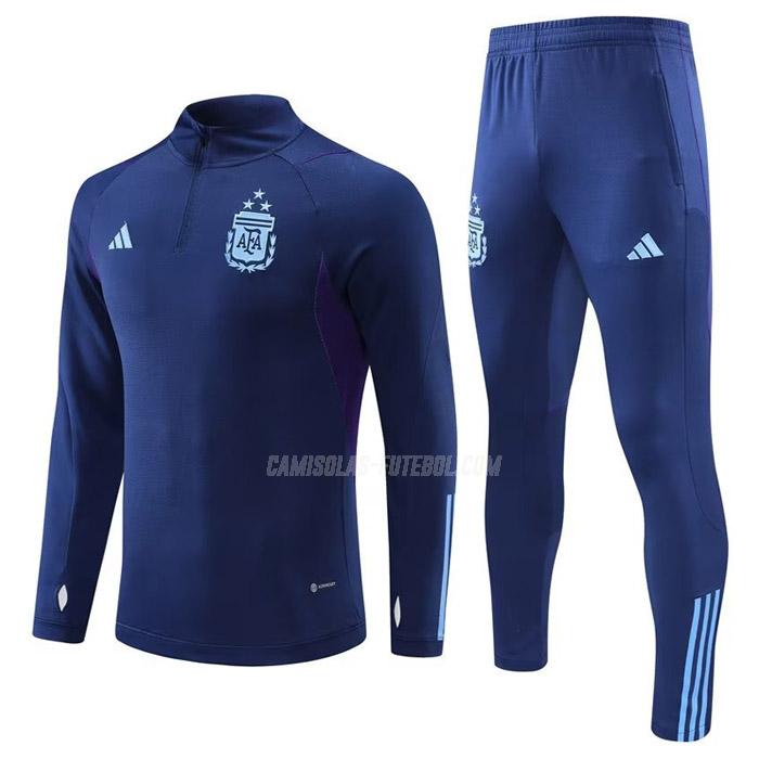 adidas sweatshirt argentina 3 star 221228a1 azul-marinho 2023