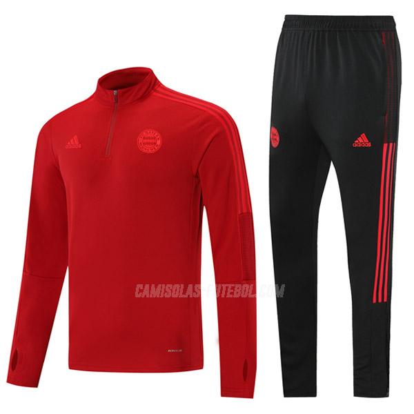 adidas sweatshirt bayern de munich 08g14 vermelho 2021-22