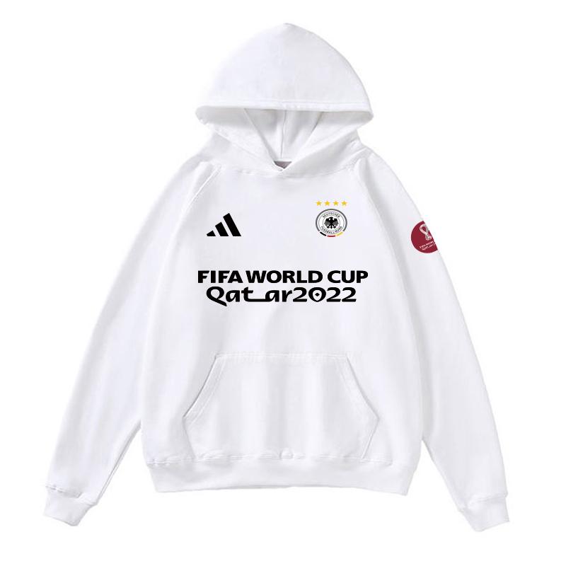 adidas sweatshirt com carapuço alemanha copa do mundo 221125a1 branco 2022