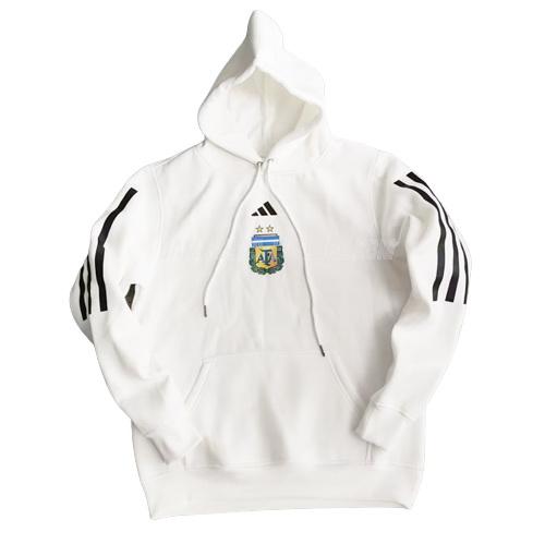 adidas sweatshirt com carapuço argentina 221017a1 branco 2022-23