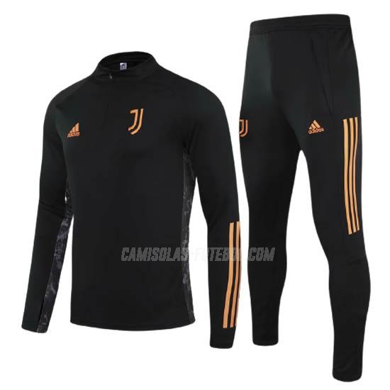 adidas sweatshirt juventus preto arancia 2020-21