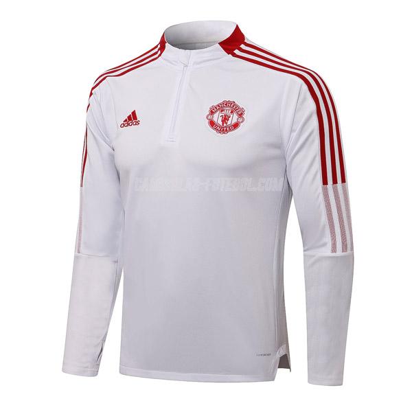 adidas sweatshirt manchester united top branco 2021-22